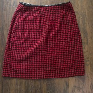 Printed mini skirt